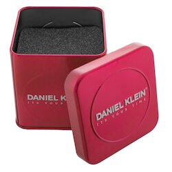 Футляр метал 2  для часов DANIEL KLEIN розовый