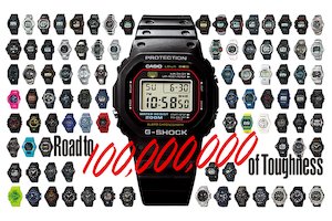 100 миллионов причин выбрать G-Shock