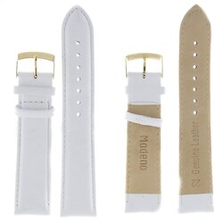 Modeno 22 мм бел croco с сереб застёжкой G000