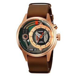 Skmei 2333RGBN rose gold/brown
