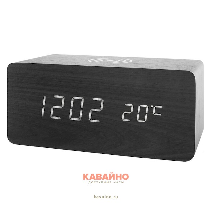 VST889-4 бел цифры (черн) + USB (без адаптера) купить в часовом интернет-магазине