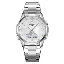 Skmei 2459SIWT silver/white