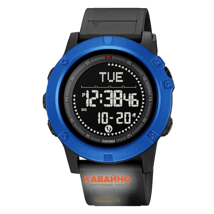 Skmei 2639BKBU black/blue (фото 2)