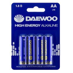 DAEWOO LR6 HIGH ENERGY Alkaline BL-4 (алкалин. эл. питания)