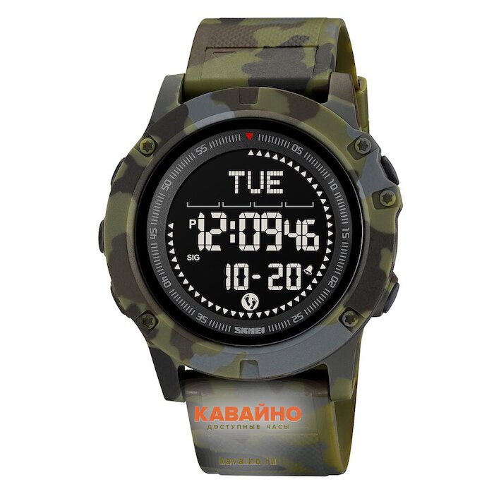 Skmei 2639CMGN army green camouflage купить в часовом интернет-магазине