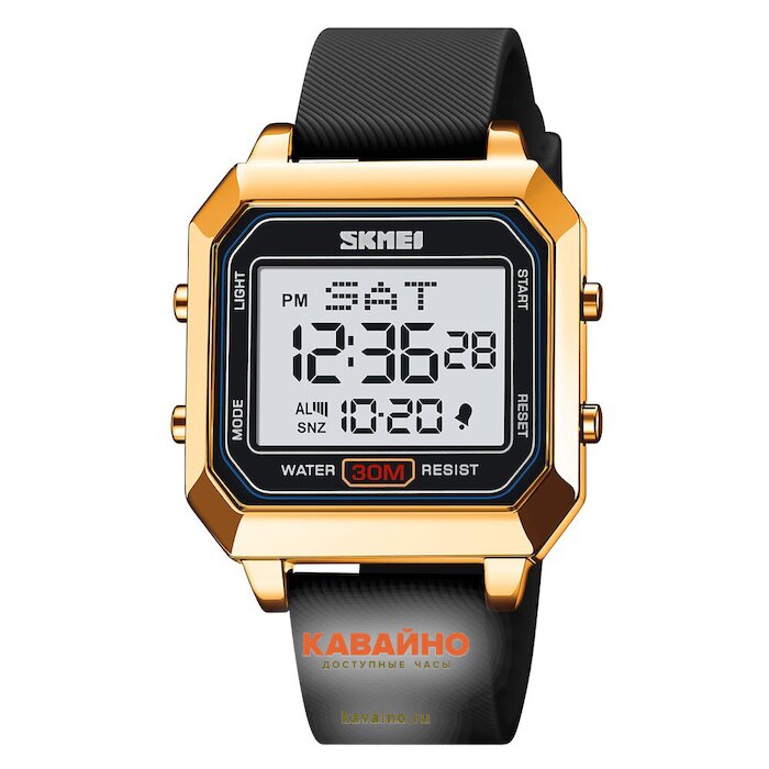 Skmei 2150GDBK gold/black (фото 2)