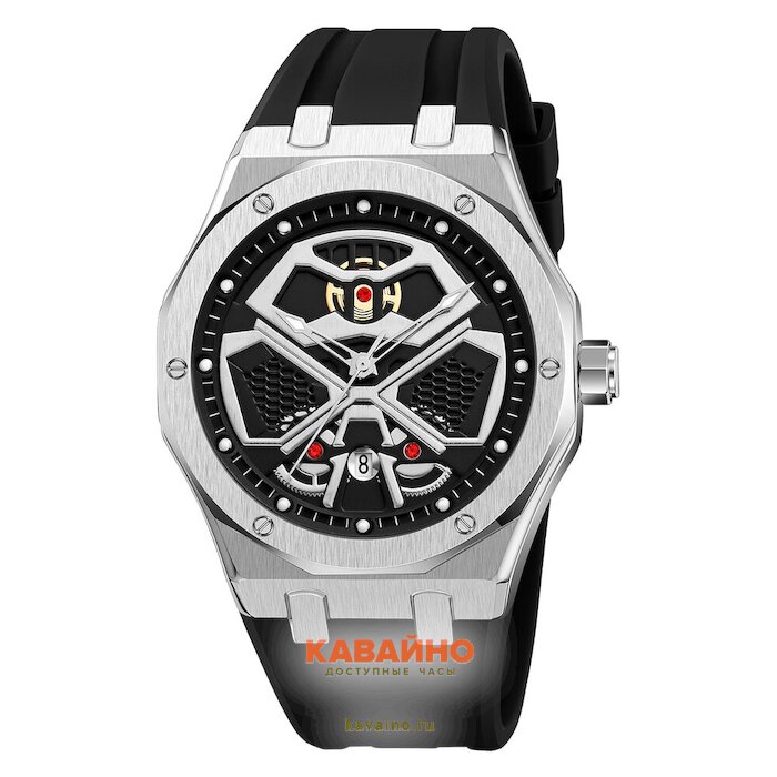 Skmei 9362SIBK  silver/black (фото 2)