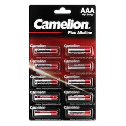 Camelion LR03/10BL Plus Alkaline Отрыв.