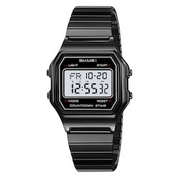 Skmei 2465SPBKWT black-white(sprine strap)