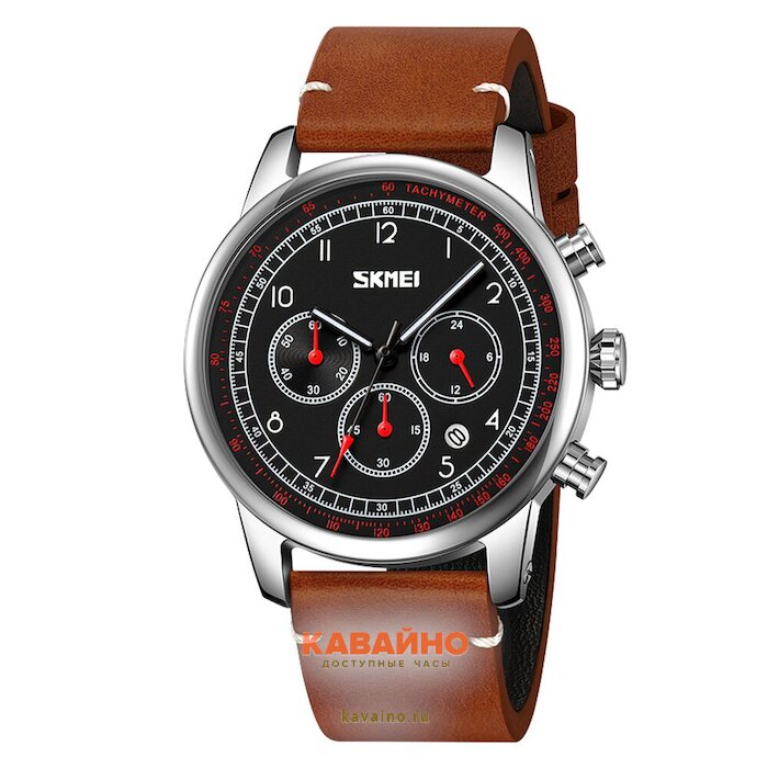 Skmei 9318BKBN black-brown (фото 2)