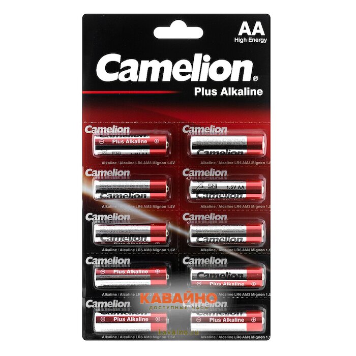 Camelion LR6/10BL  Plus Alkaline Отрывной купить в часовом интернет-магазине