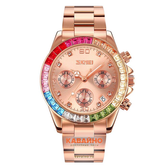 Skmei 9367RGRG rose gold/rose gold купить в часовом интернет-магазине
