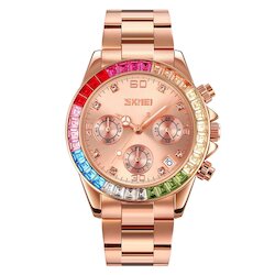 Skmei 9367RGRG rose gold/rose gold