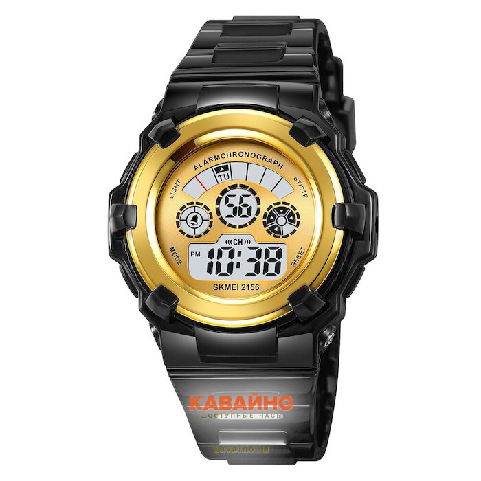 Skmei 2156GDBK black/gold (фото 2)