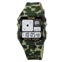 Skmei 2347CMGN army green camo