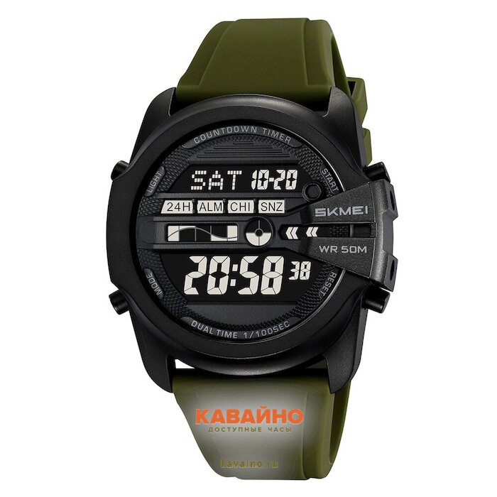 Skmei 2442AG army green купить в часовом интернет-магазине