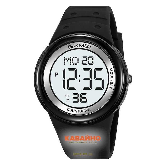 Skmei 2462BKSIWT black/silver-white (фото 2)