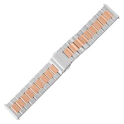Ascent ZH15 22мм серебро/розовое золото