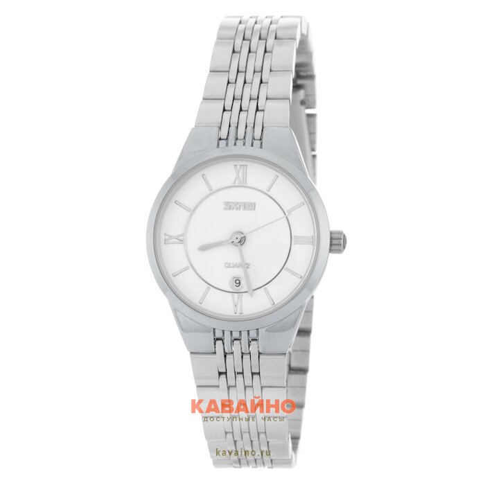 Skmei 9139WTSI-S white/silver lady (фото 2)