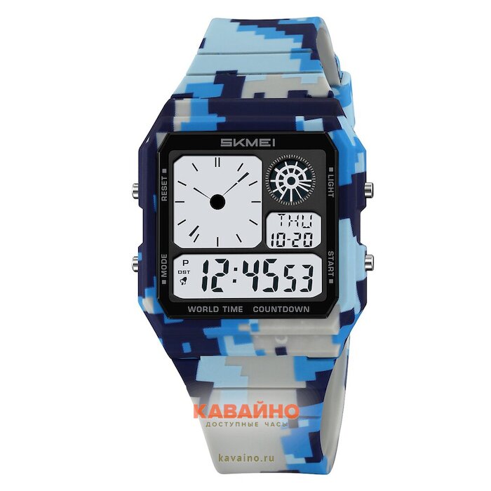 Skmei 2347CMBU blue camo (фото 2)