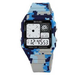 Skmei 2347CMBU blue camo