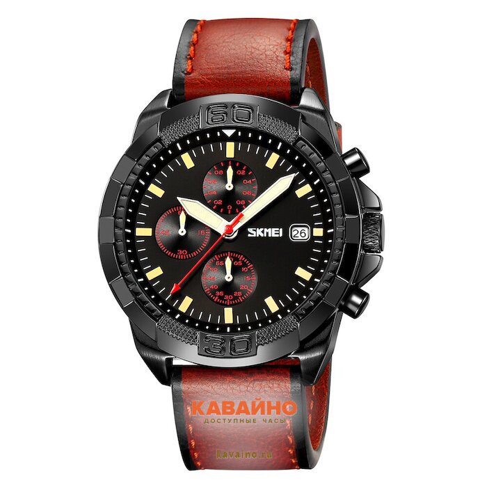 Skmei 9347BNBK brown/black (фото 2)