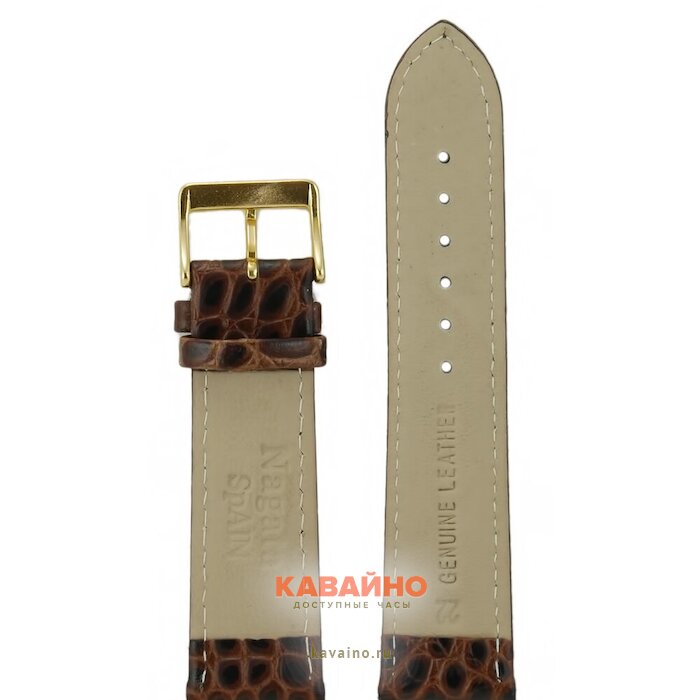 Nagata 22 мм кор змея с золотой застёжкой (фото 2)