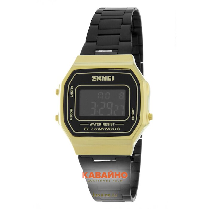 Skmei 1647GDBK gold/black (фото 2)