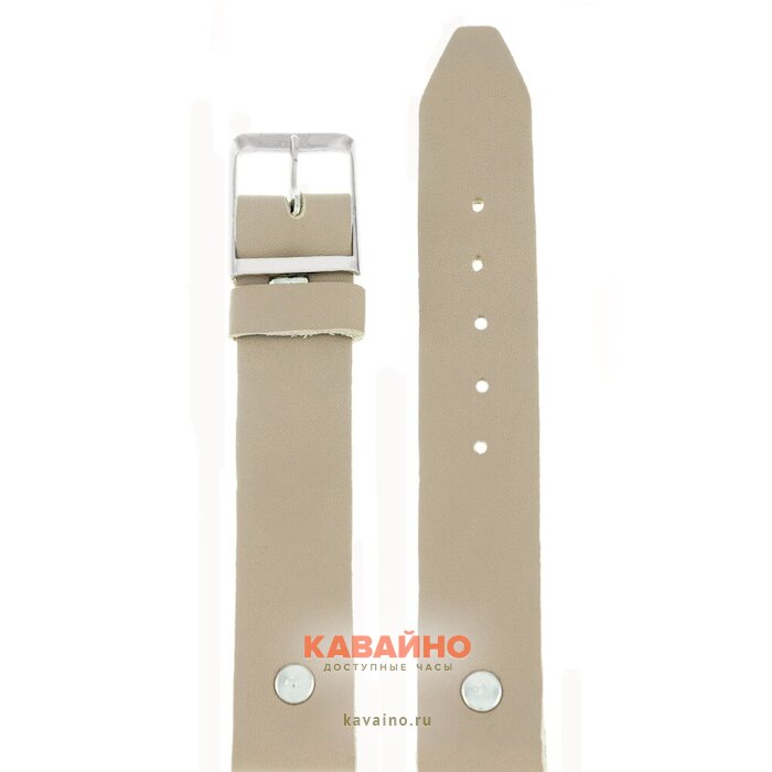 Знамя №51 мод. 18 мм беж-5 сереб заст купить в часовом интернет-магазине