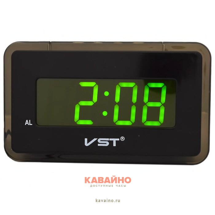 VST728-2 220В св.зел.цифры+USB кабель (без адаптера) купить в часовом интернет-магазине