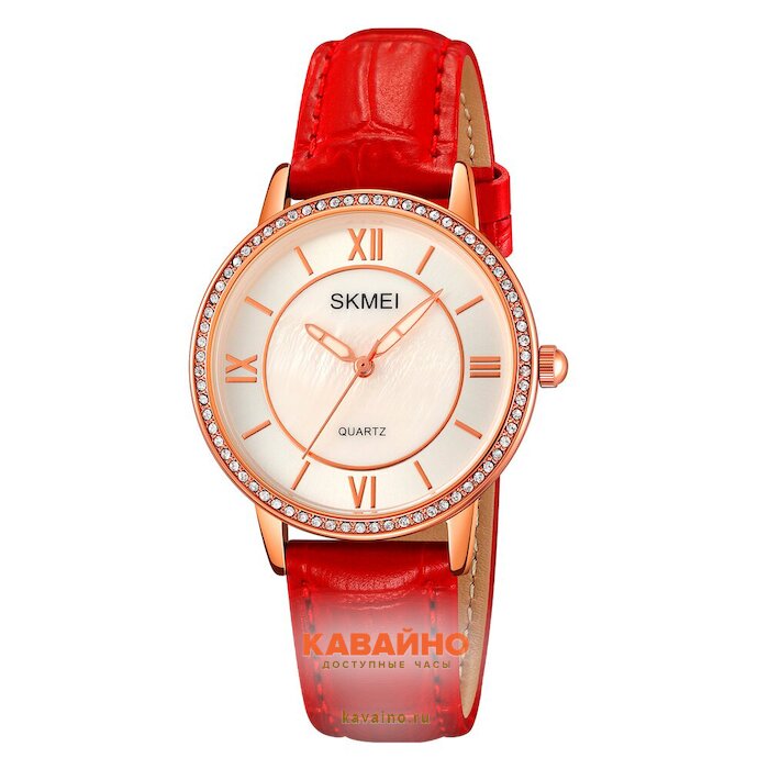 Skmei 2253RGRD rose gold/red (фото 2)