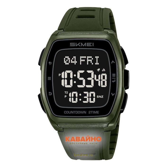Skmei 2441AG army green купить в часовом интернет-магазине