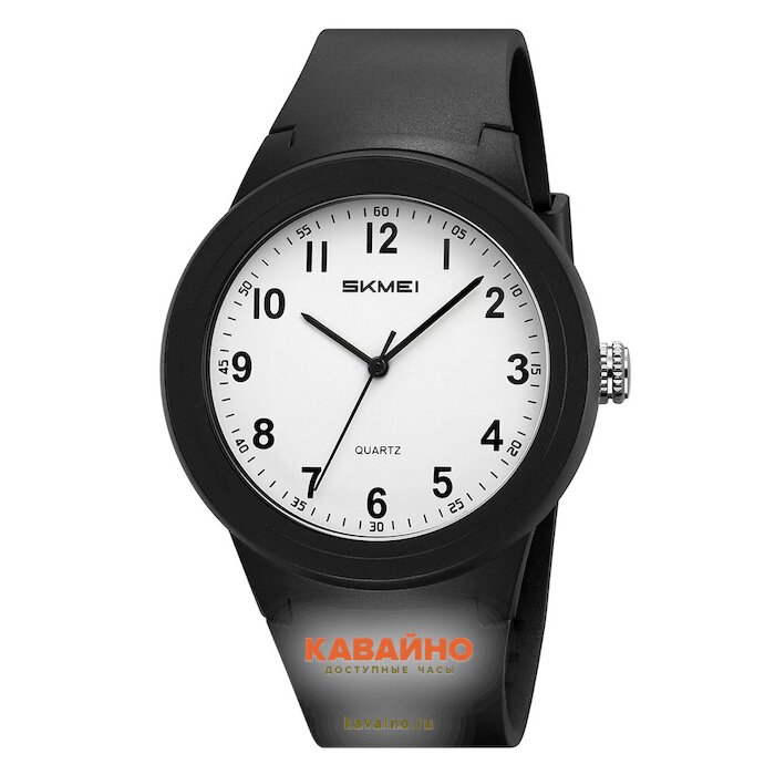Skmei 2469BKWT-AC black/white-numer купить в часовом интернет-магазине
