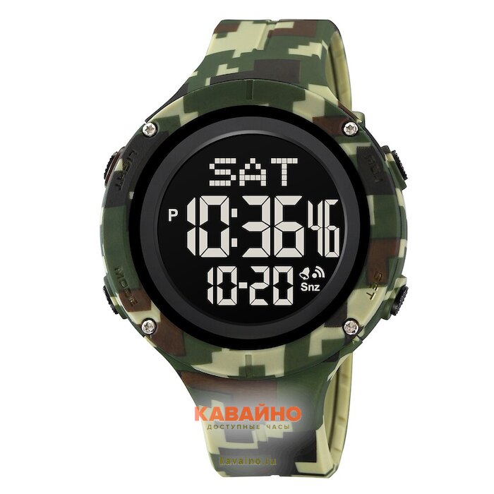 Skmei 2159CMGN army green camouflage (фото 2)