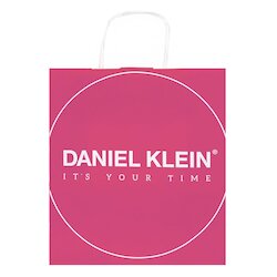 Пакет бумажный для часов розовый DANIEL KLEIN