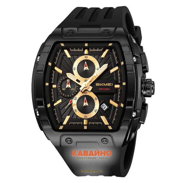 Skmei 2363BKGD black/gold купить в часовом интернет-магазине