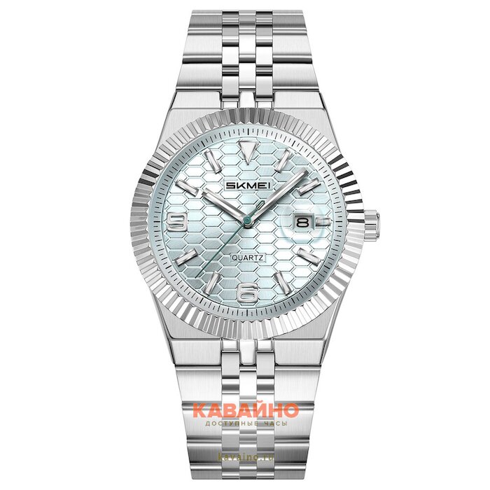 Skmei 2656SIBU silver/blue купить в часовом интернет-магазине