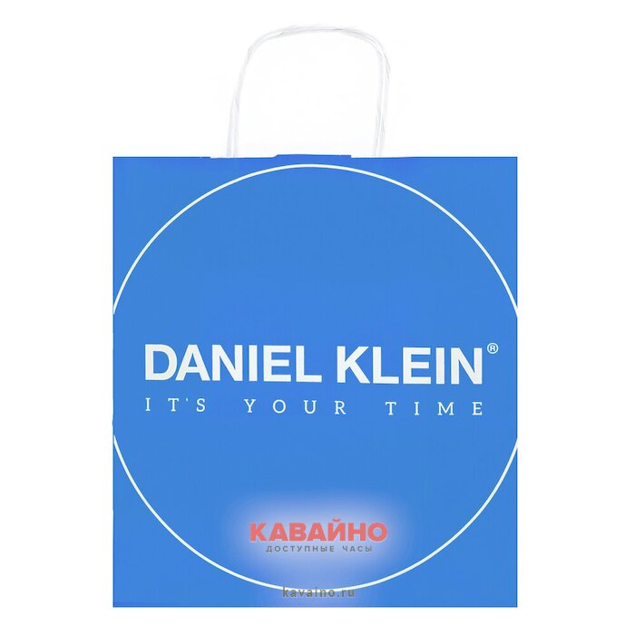 Пакет бумажный для часов синий DANIEL KLEIN (фото 2)