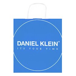 Пакет бумажный для часов синий DANIEL KLEIN
