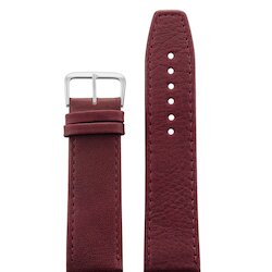 Atlantis 24 мм xxl экокожа бордовый