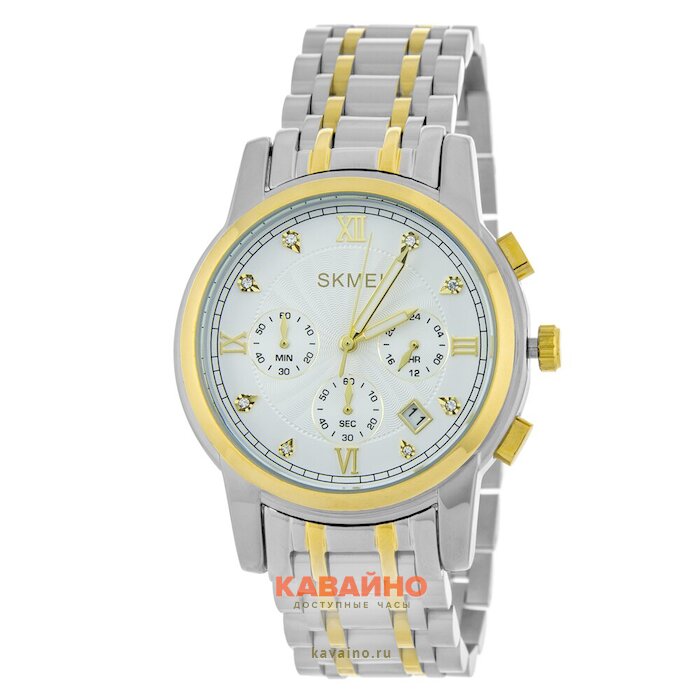 Skmei 1904TGDSI silver/gold-silver (фото 2)