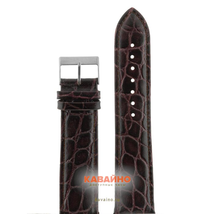Nagata 24 мм т.кор змея с серебряной застёжкой купить в часовом интернет-магазине