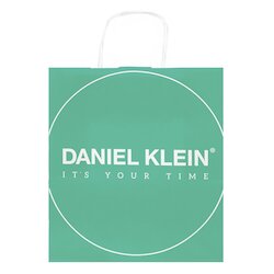 Пакет бумажный для часов зеленый DANIEL KLEIN
