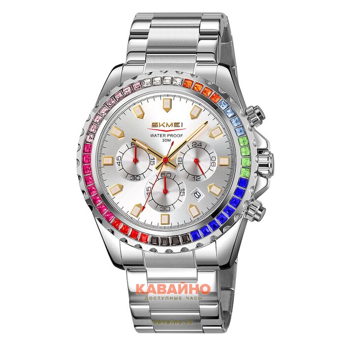 Skmei 9356SISI silver/silver купить в часовом интернет-магазине