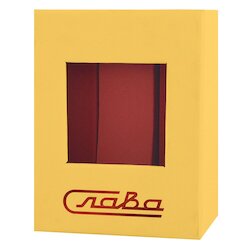 Коробочка для часов Слава золотистая