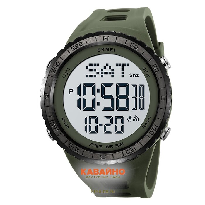 Skmei 2192GNWT amry green-white (фото 2)