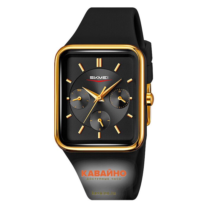 Skmei 2323GDBK gold/black (фото 2)
