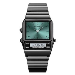 Skmei 2632BKGN black/dark green