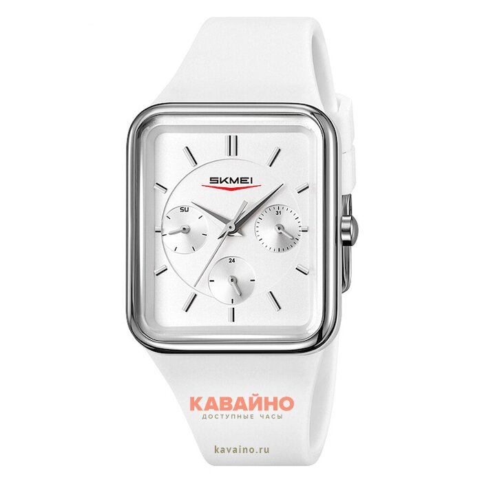 Skmei 2323SIWT silver/white (фото 2)