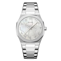 Skmei 9391SIWT silver/white